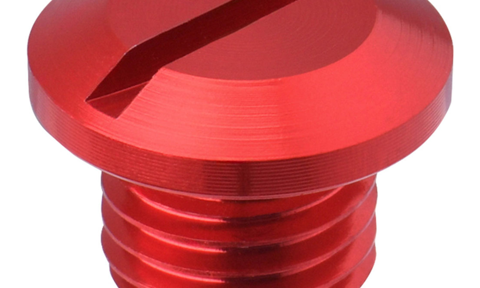 DRC Mirror Hole Plug M10 - Red