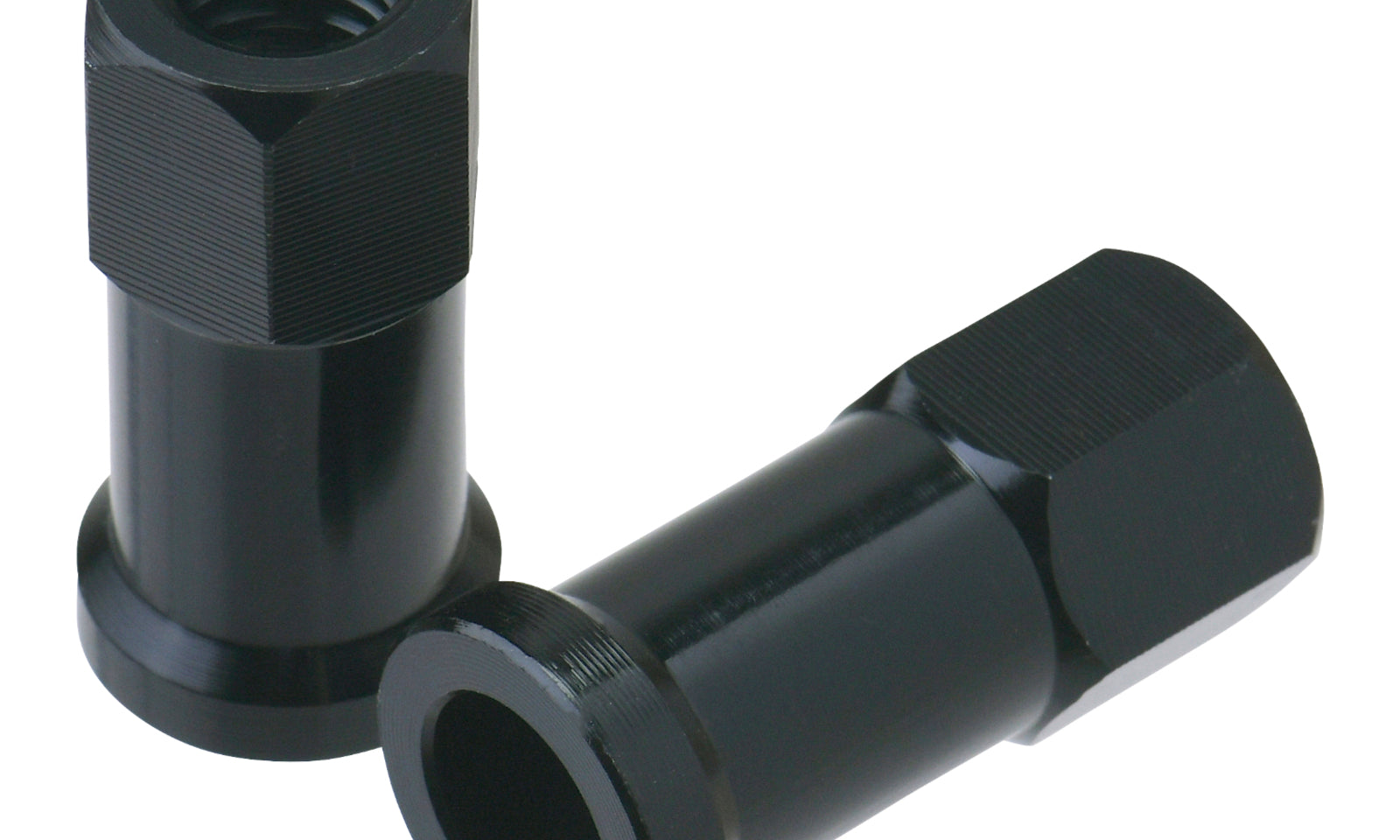 DRC RIM LOCK NUTS 2PCS BLACK