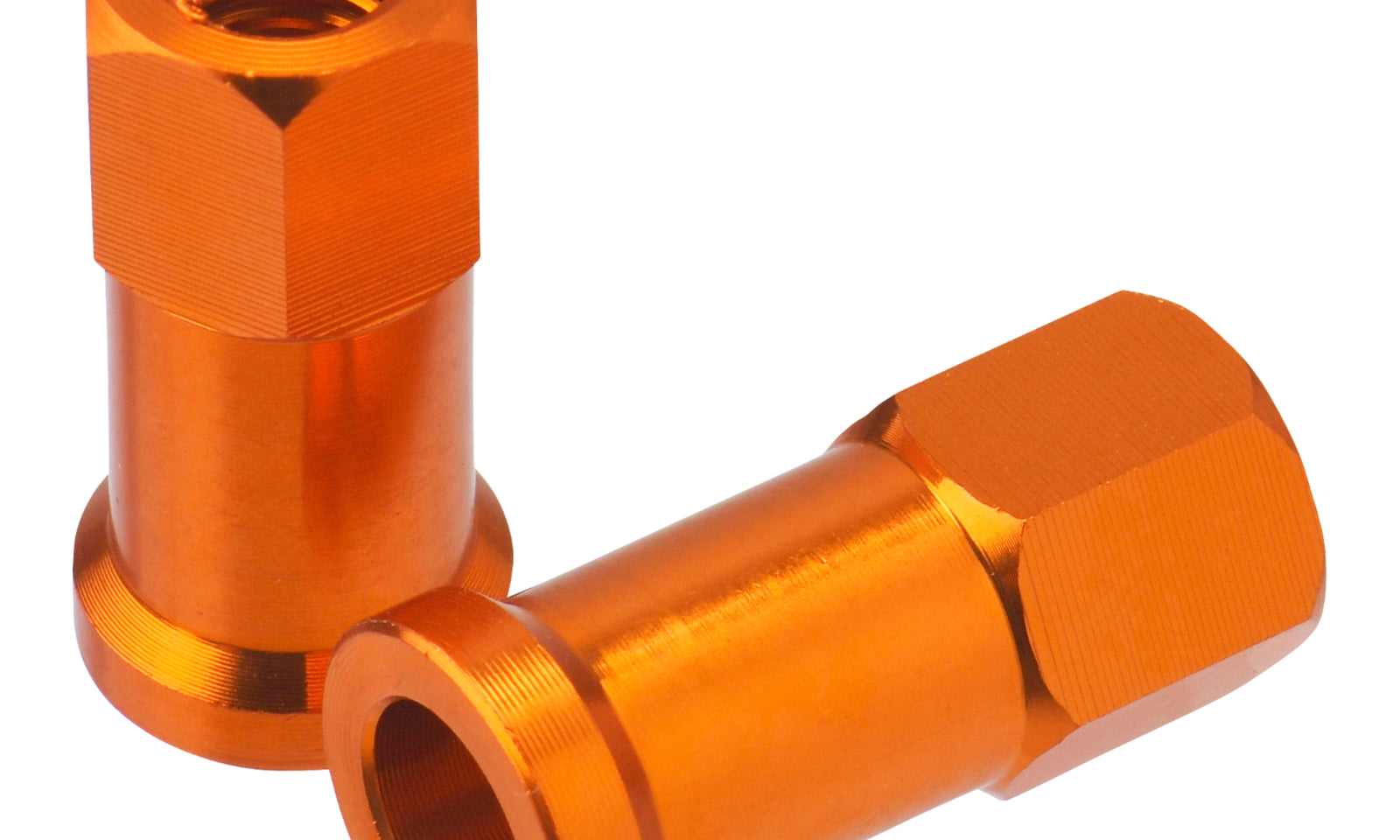 DRC RIM LOCK NUTS 2PCS ORANGE
