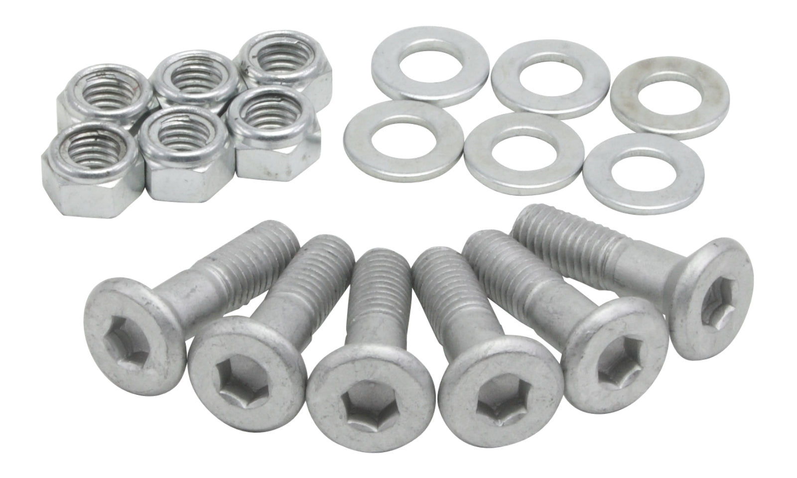 NUTS M8X25MM 6PCS