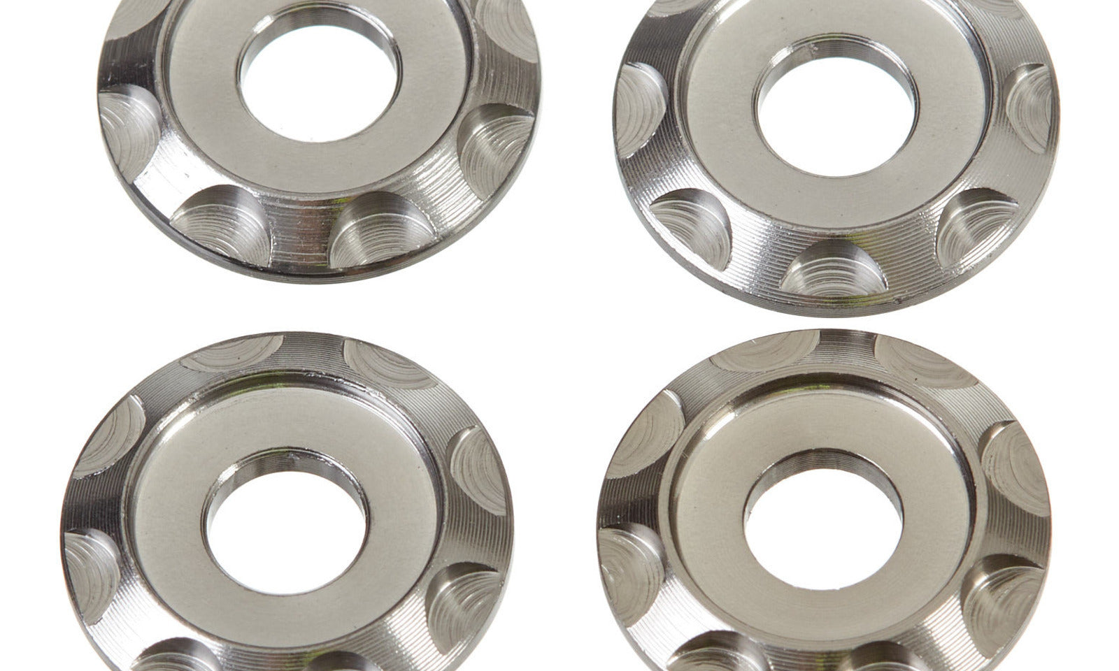 DRC M6 ALUMINUM SPACERS TYPE01 TI-COLOUR 4PCS