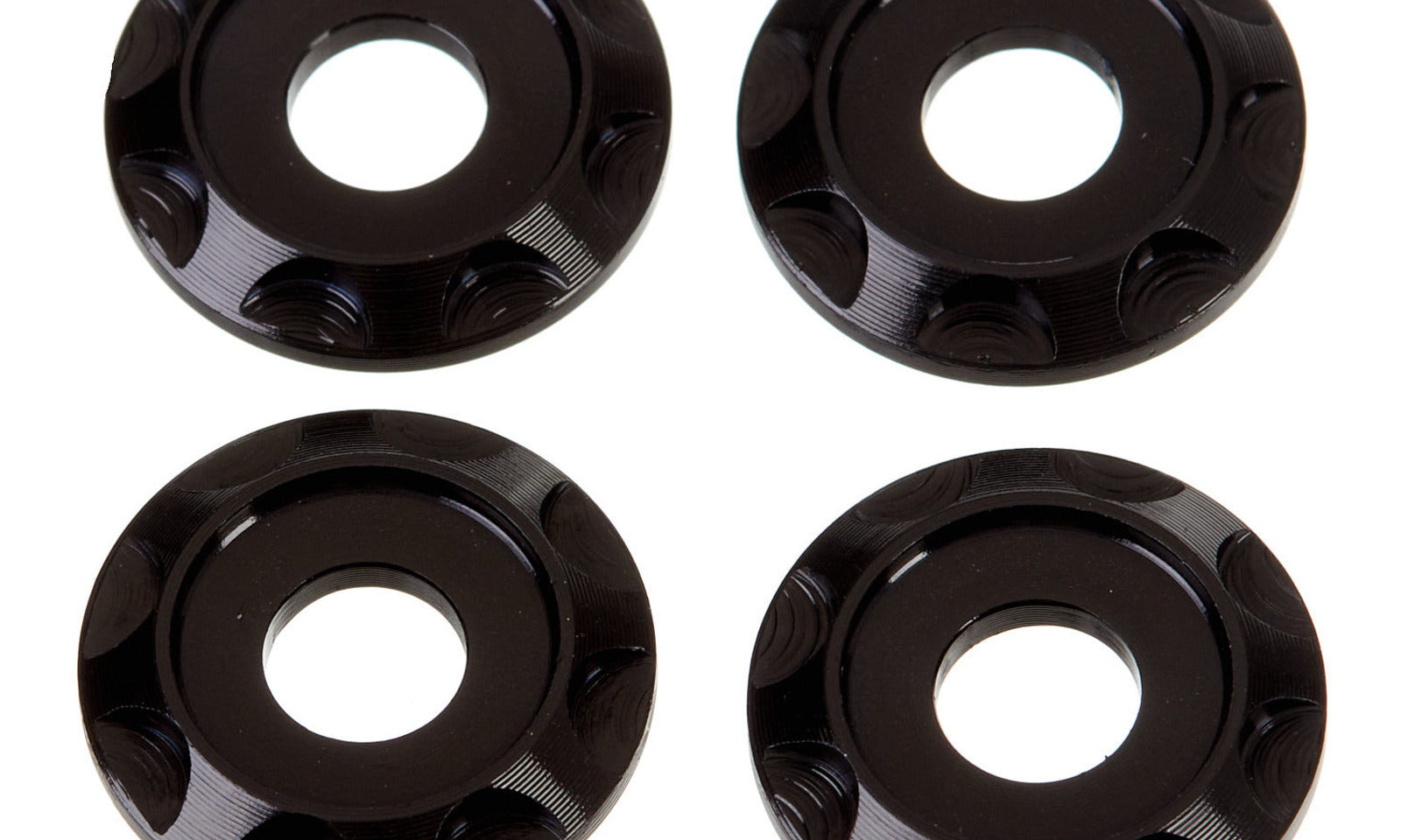 DRC M6 ALUMINUM SPACERS TYPE01 BLACK 4PCS