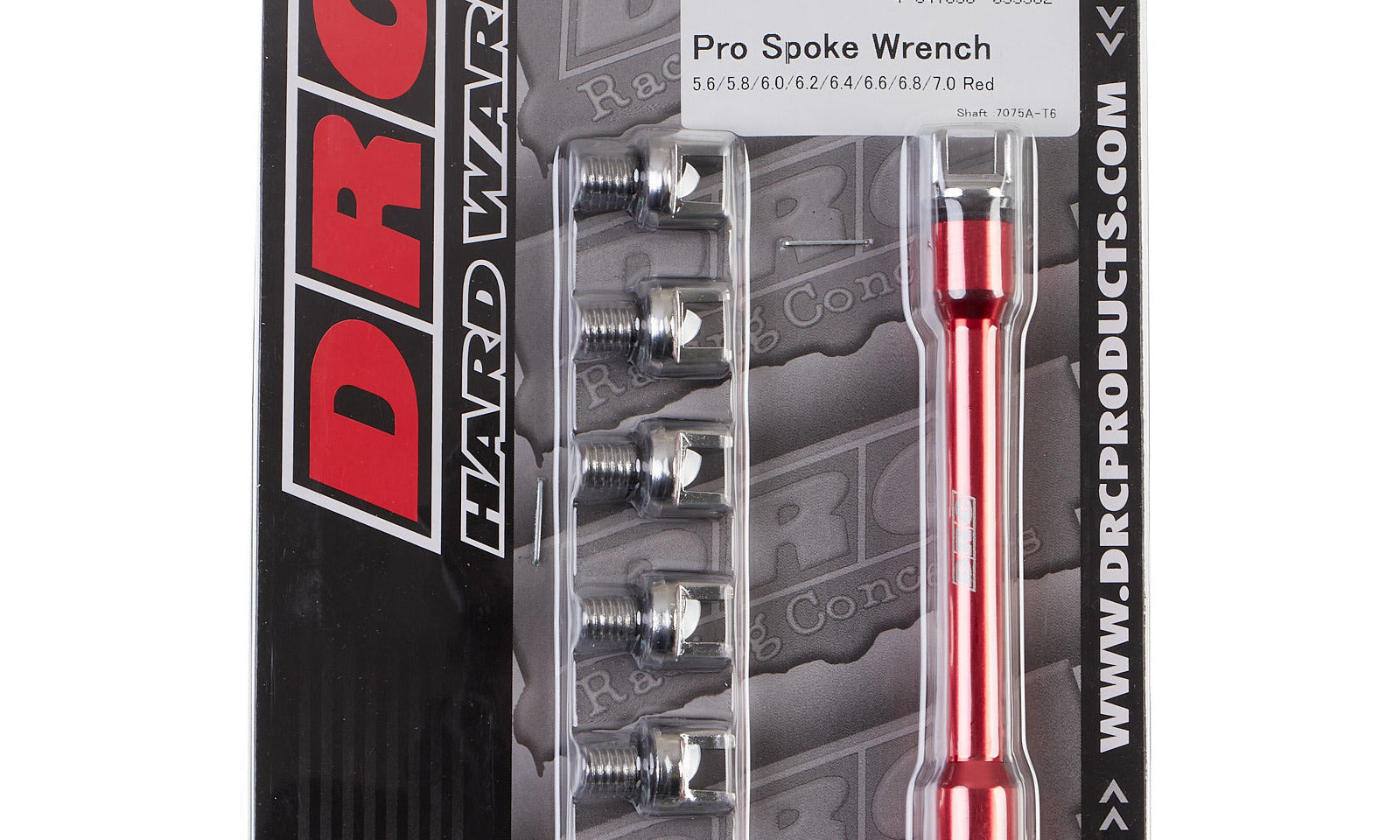DRC PRO SPOKE WRENCH 5.6-7.0 RED