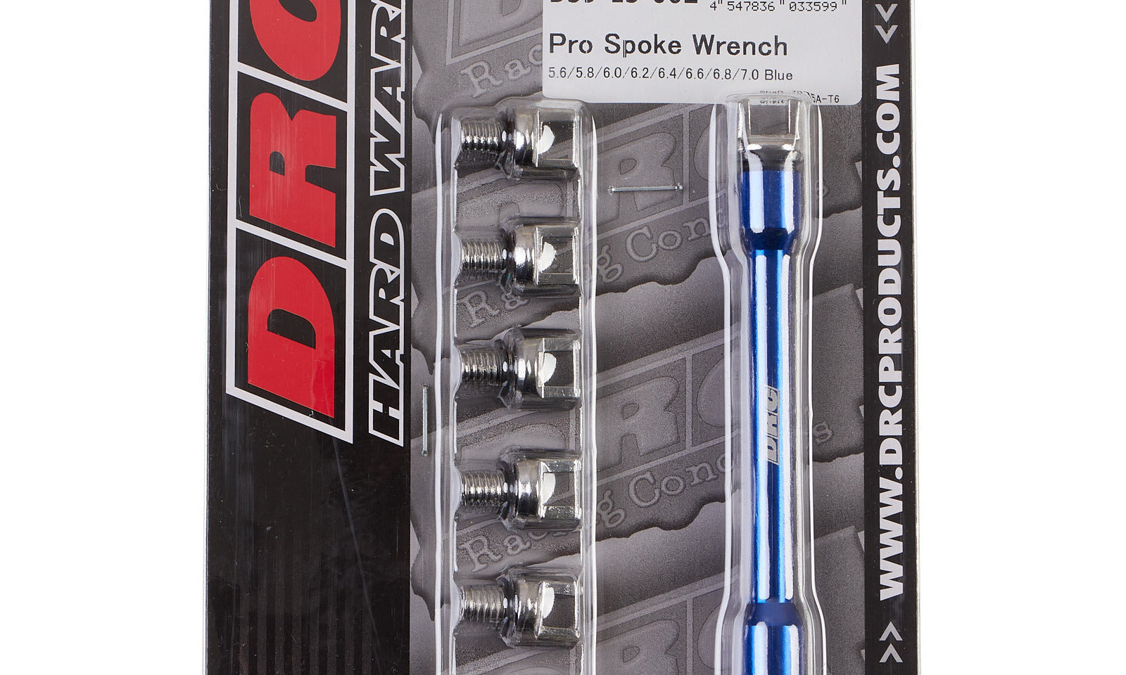 DRC PRO SPOKE WRENCH 5.6-7.0 BLUE