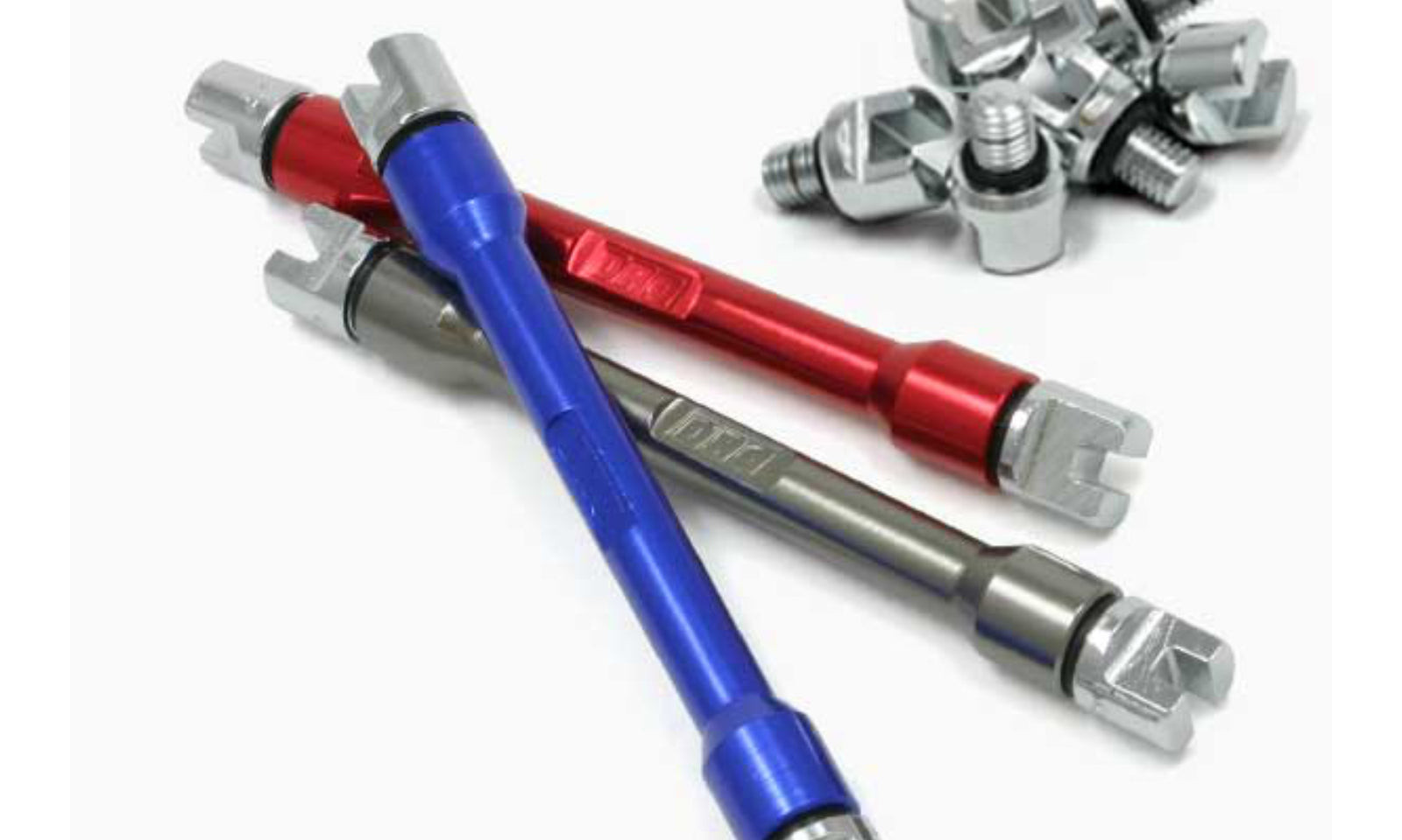 DRC PRO SPOKE WRENCH MINI 4.0-6.2 TI-COLOUR