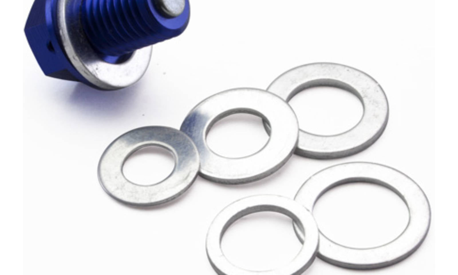 DRC ALUMINUM GASKET WASHER M8 16X8 T=1.0 5PCS