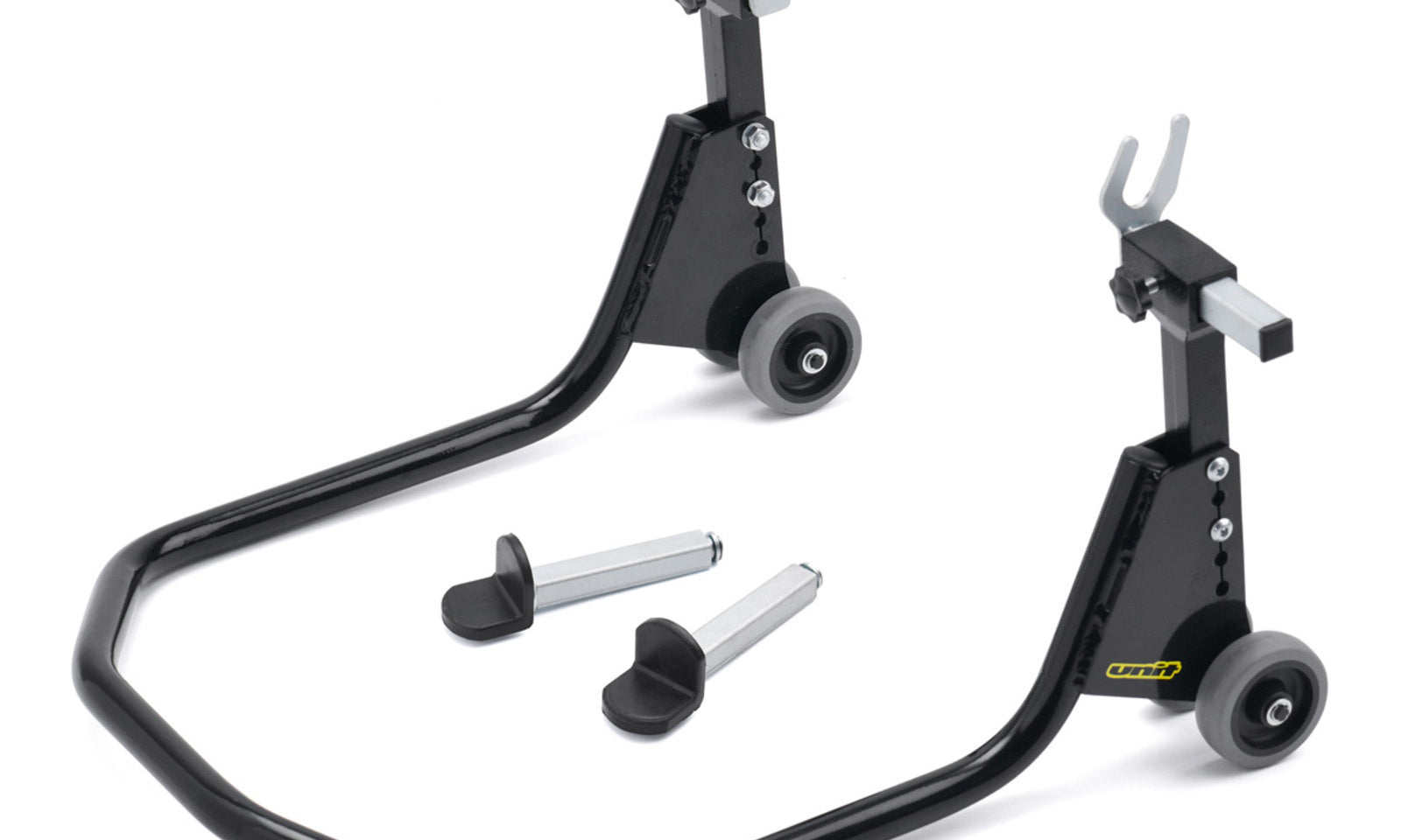 UNIT Street Bike Rear Paddock Adjustable Stand - Black
