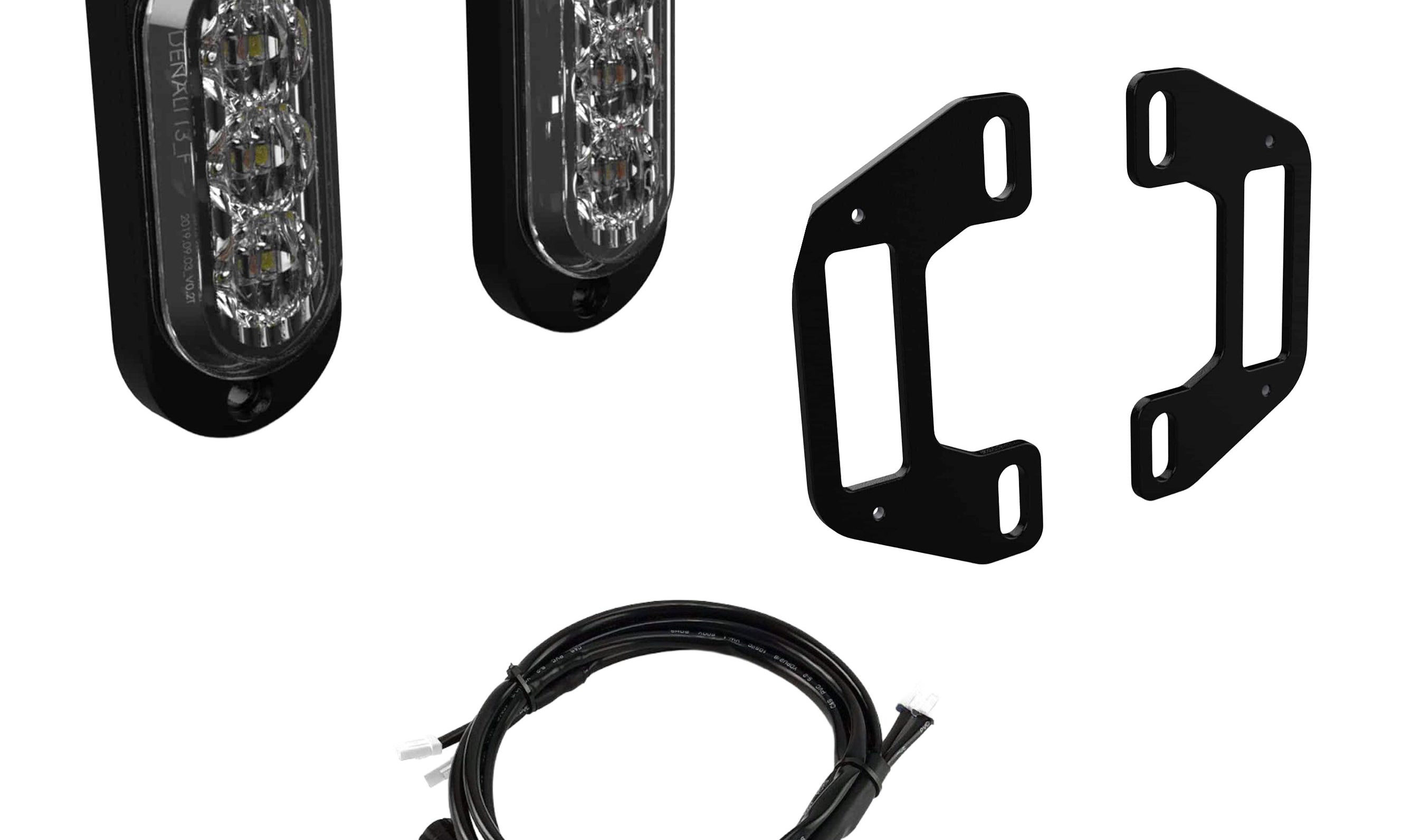 Denali T3 Rear Visibility Bundle -Yamaha Tenere 700