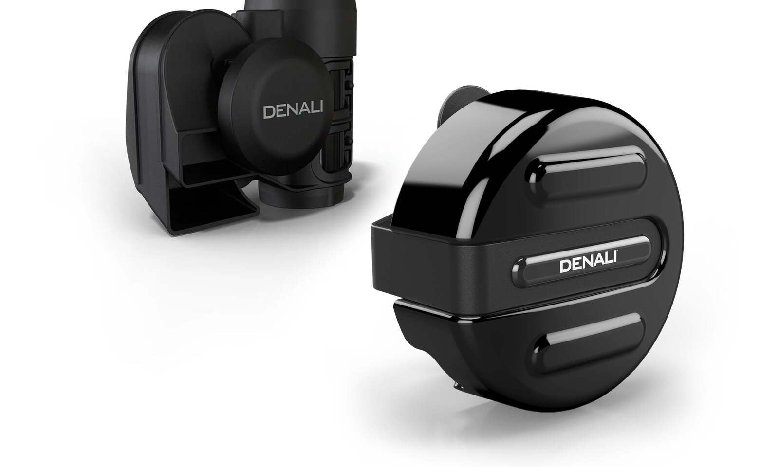 Denali SoundBomb V-Twin Dual-Tone Air Horn with Cover - Black