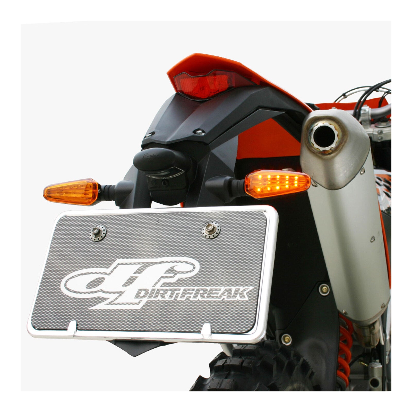 DRC 602 LED Flasher Lights (12V / Orange / Pair)