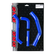 DRC Silicone Radiator Hose Kit - Yamaha YZ450F (2018–2022) - Blue