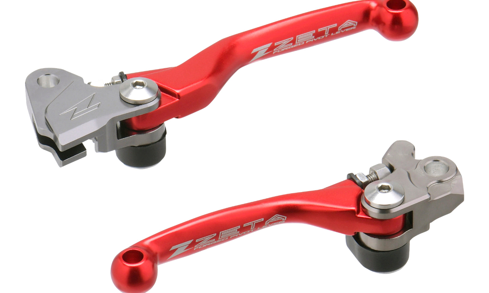 Zeta Pivot Lever Set FP - Kawasaki - Red