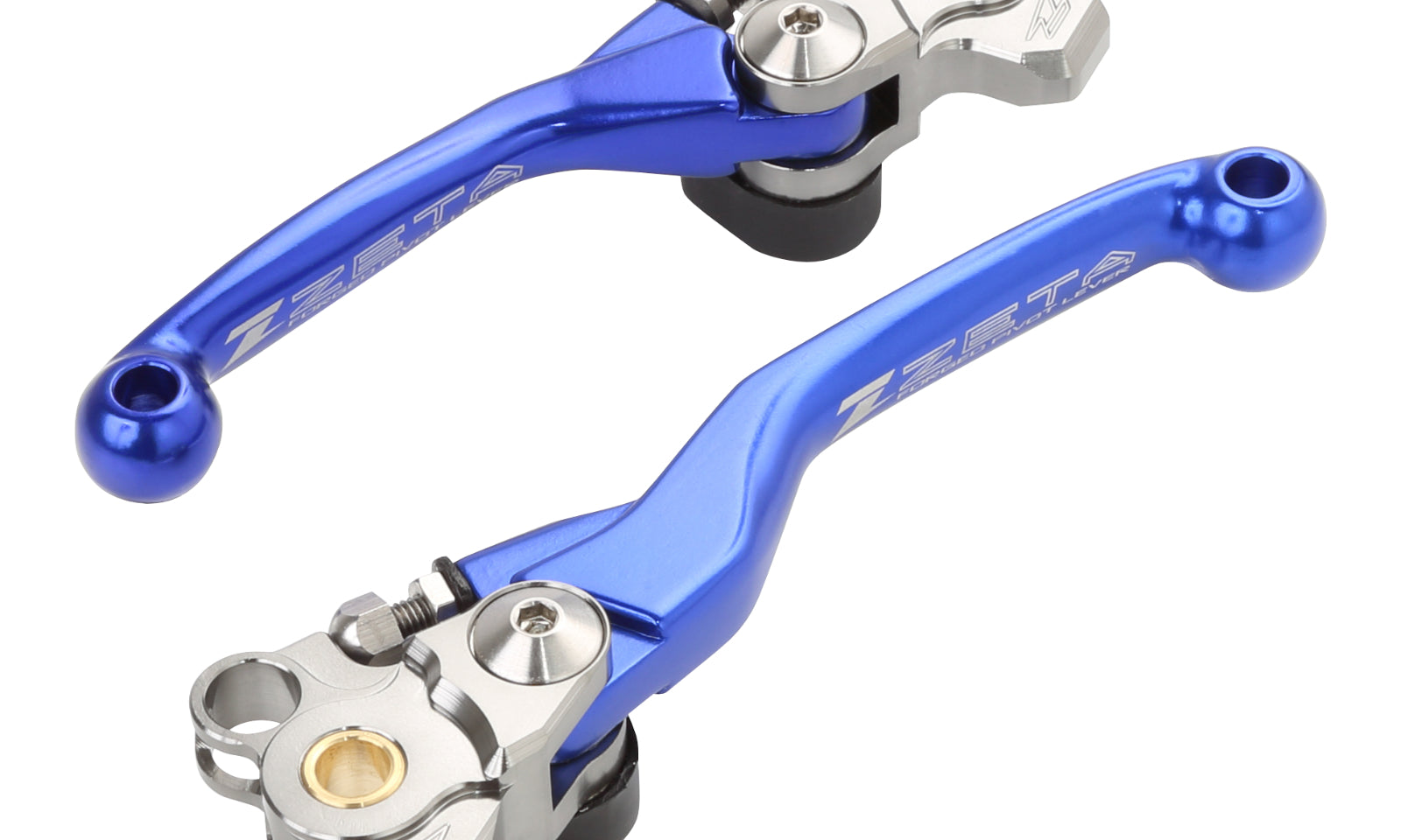 Zeta Pivot Lever Set FP - Kawasaki - Blue