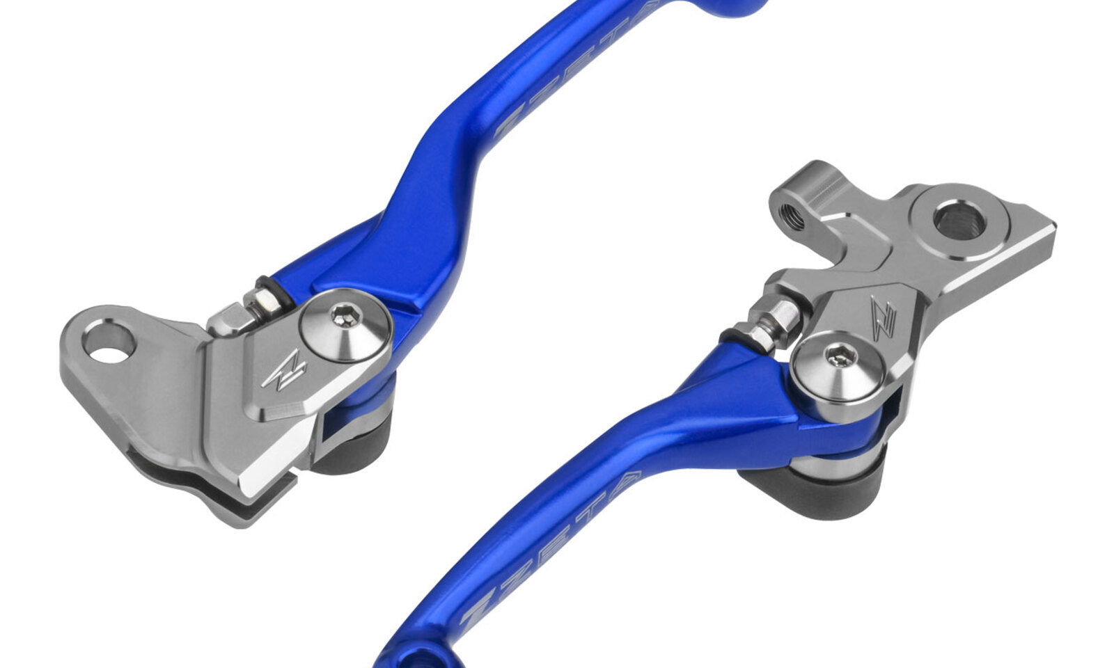 Zeta Pivot Lever Set FP - Yamaha TT-R125 - Blue