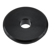 Zeta Aluminium Throttle Tube Replacement End Plug with O-Ring - Black