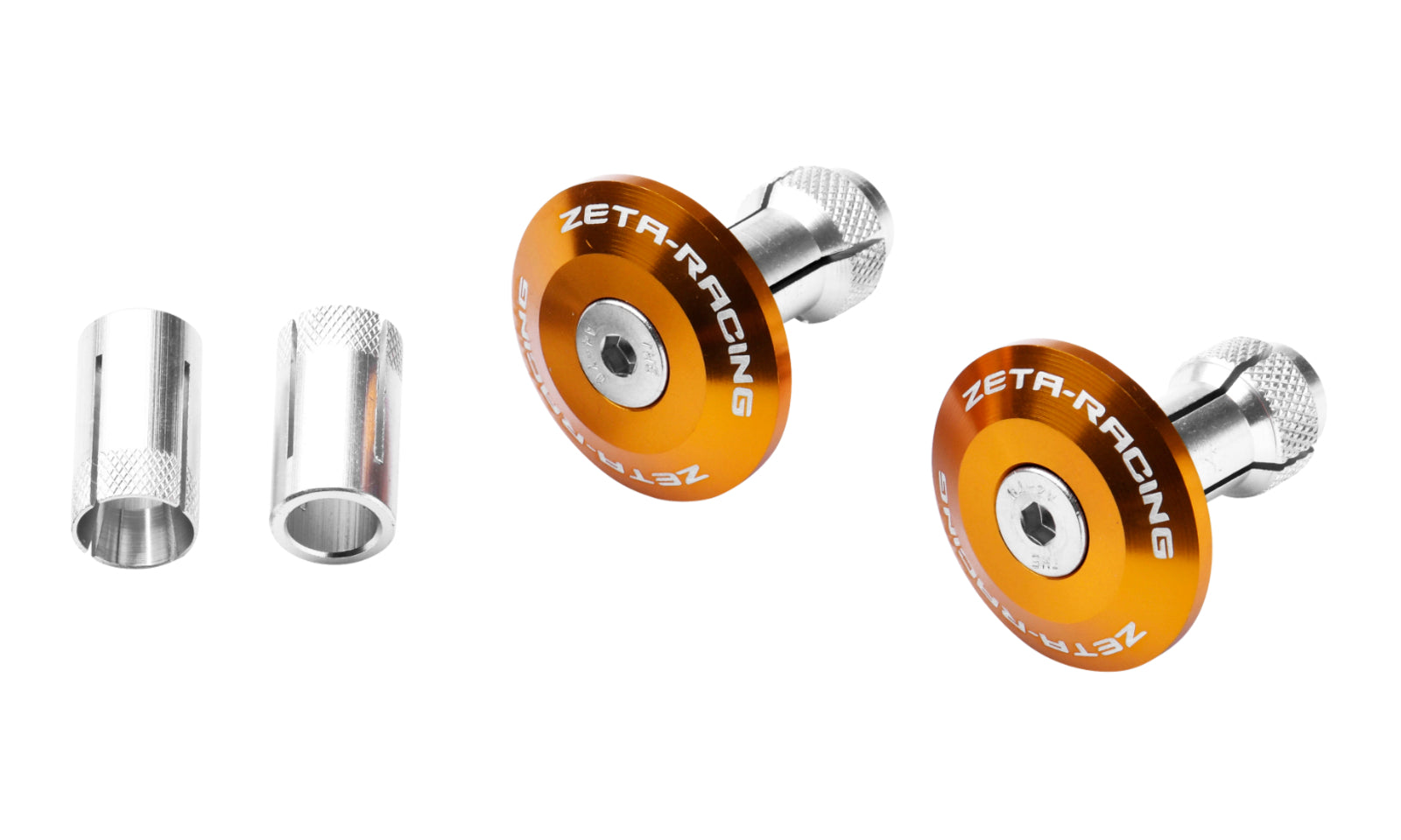 Zeta Bar End Plug 35mm 2pcs - Gold