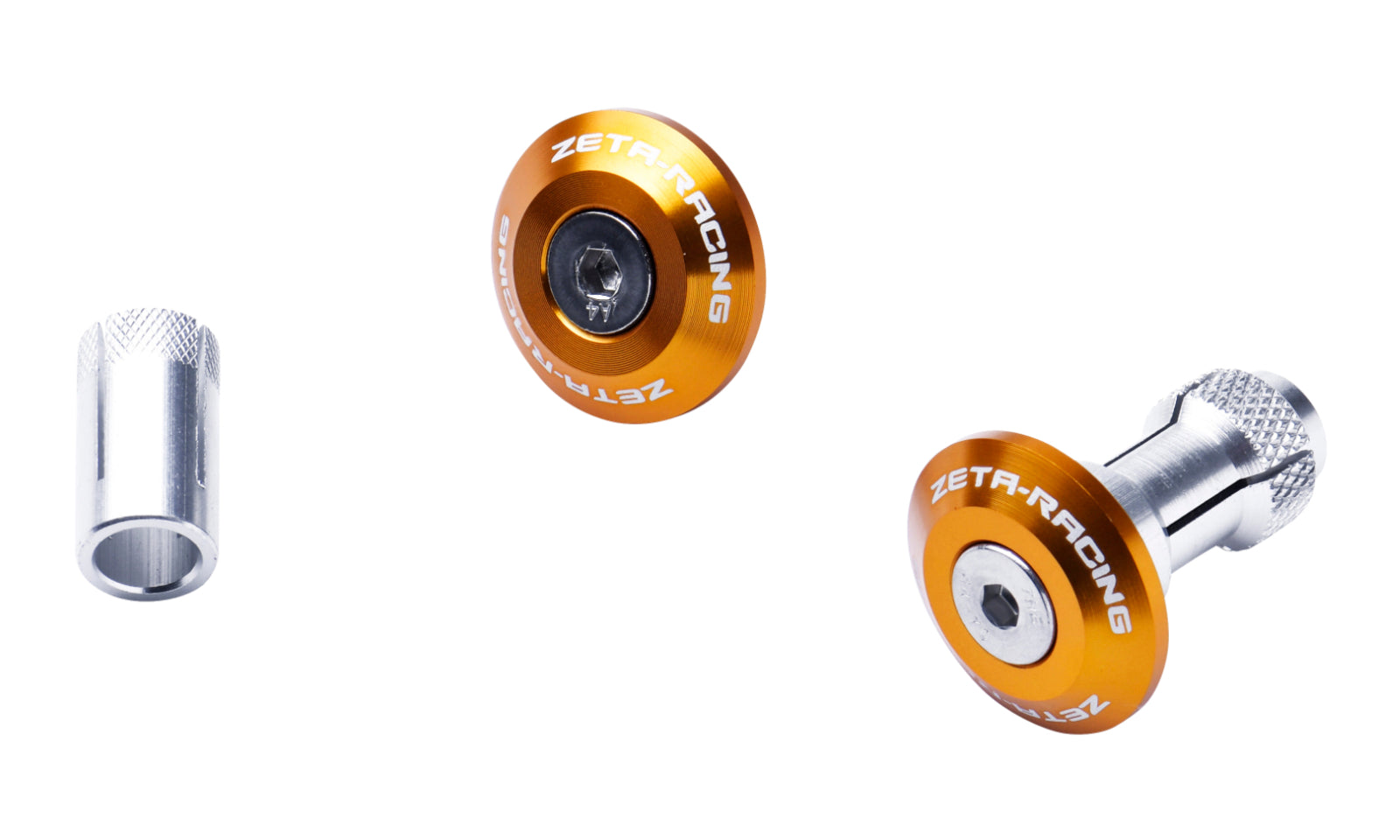 Zeta Bar End Plug Swivel 29mm 2pcs - Gold