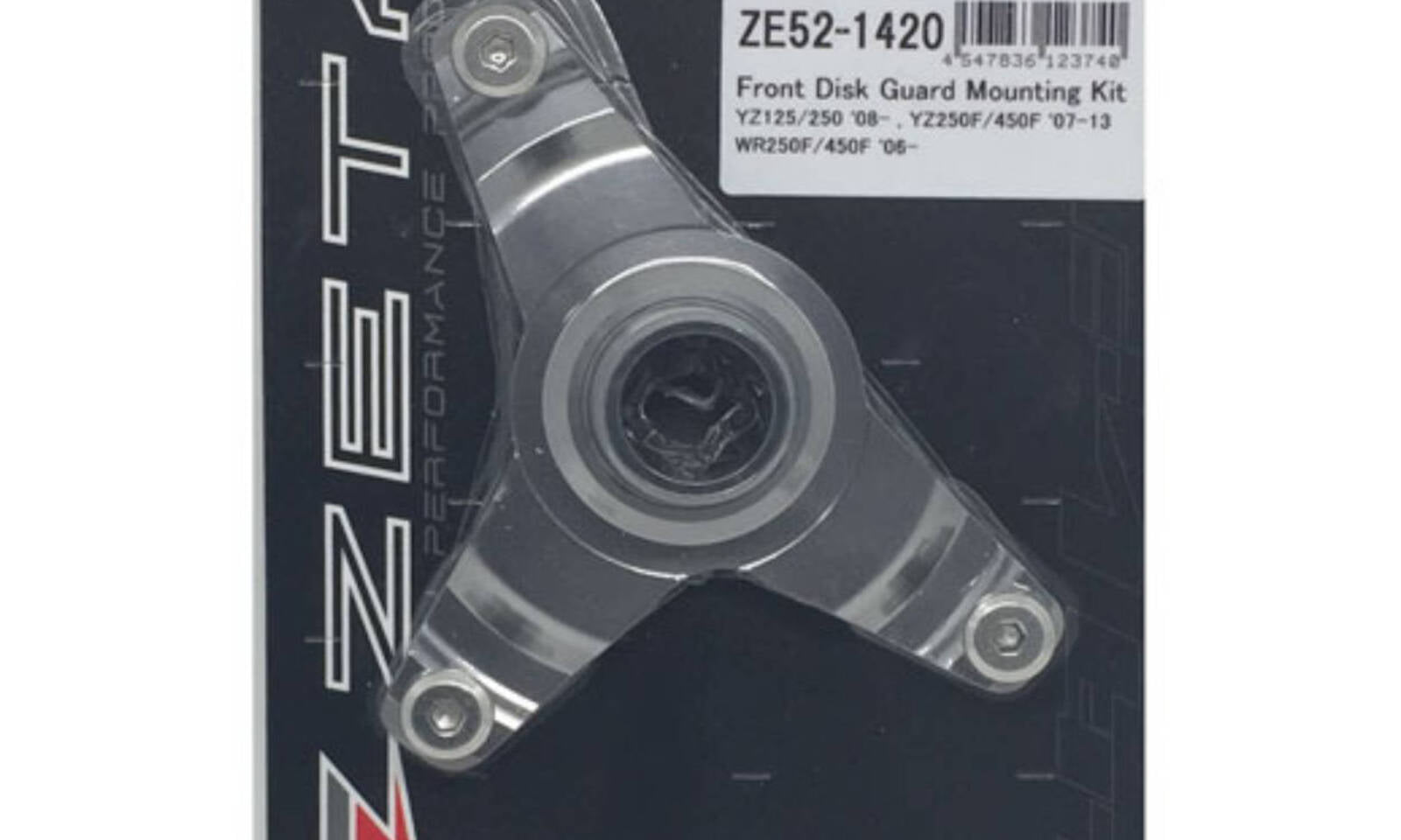 Zeta Front Disc Guard Mounting Kit Yamaha YZ '08-, YZF '07-'13, WRF '0-