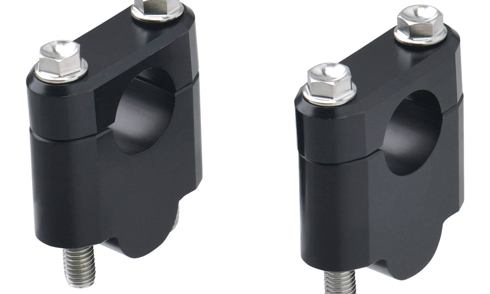 Zeta Bar Rise Kit - Height 30mm, 22.2mm Bar - Black