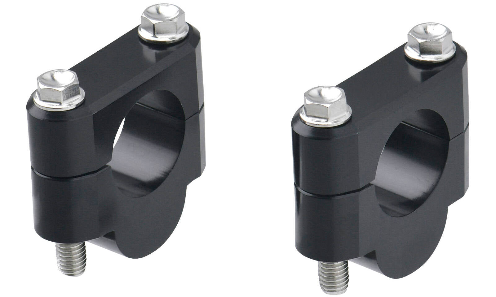 Zeta Bar Rise Kit - Height 19mm, 28.6mm Bar - Black