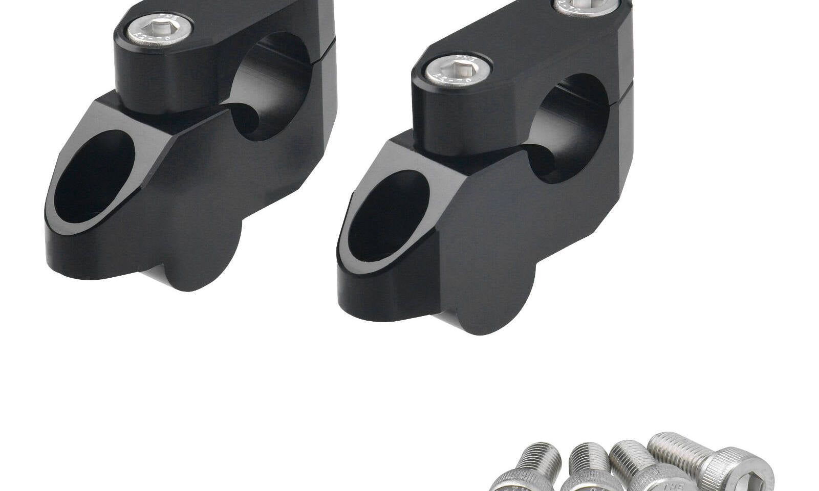 Zeta Bar Rise Kit Offset: 20mm Height: 26mm 22.2mm Bar - Black