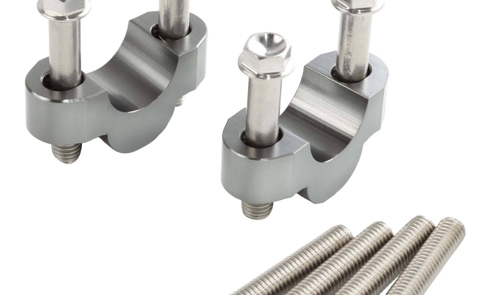 Zeta Bar Rise Spacer Height 14mm, 22.2mm Bar - Ti-Colour