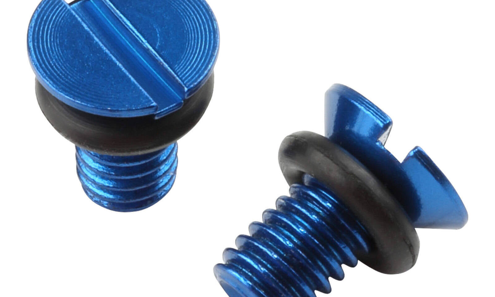 Zeta Front Fork Air Valve Cap Screw WP - H-Blue 2pcs