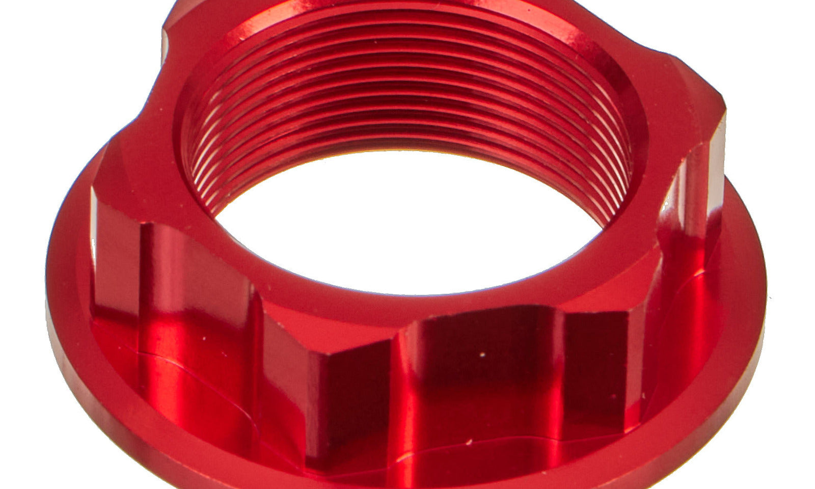 Zeta Stem Nut M24x30 P1.0 H12 - Red