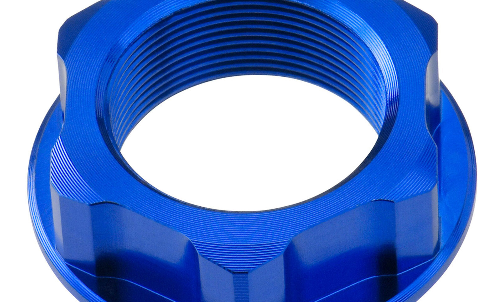 Zeta Stem Nut (M24x32 P1.0 H12) - Blue