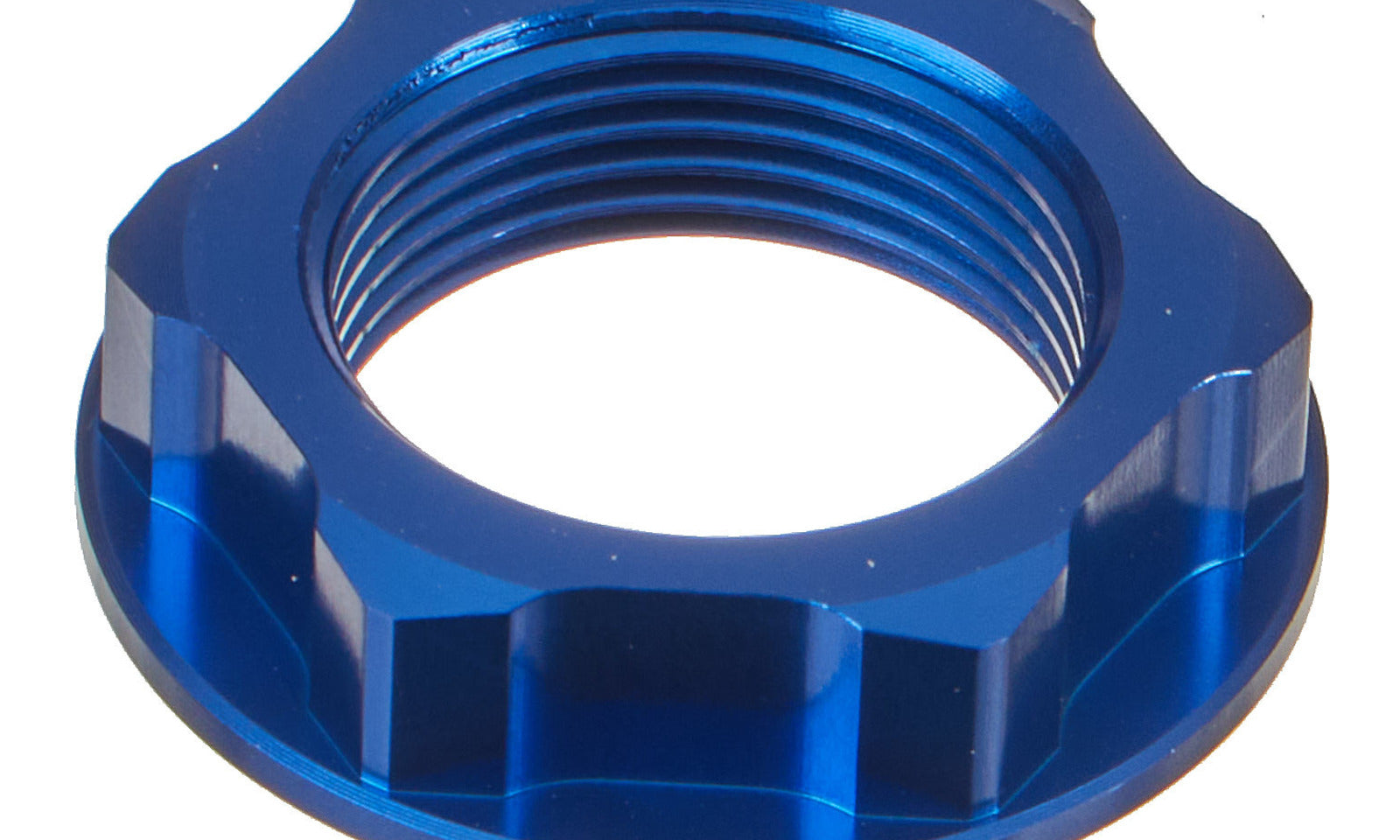 Zeta Stem Nut M24x32 P1.5 H10 - Blue