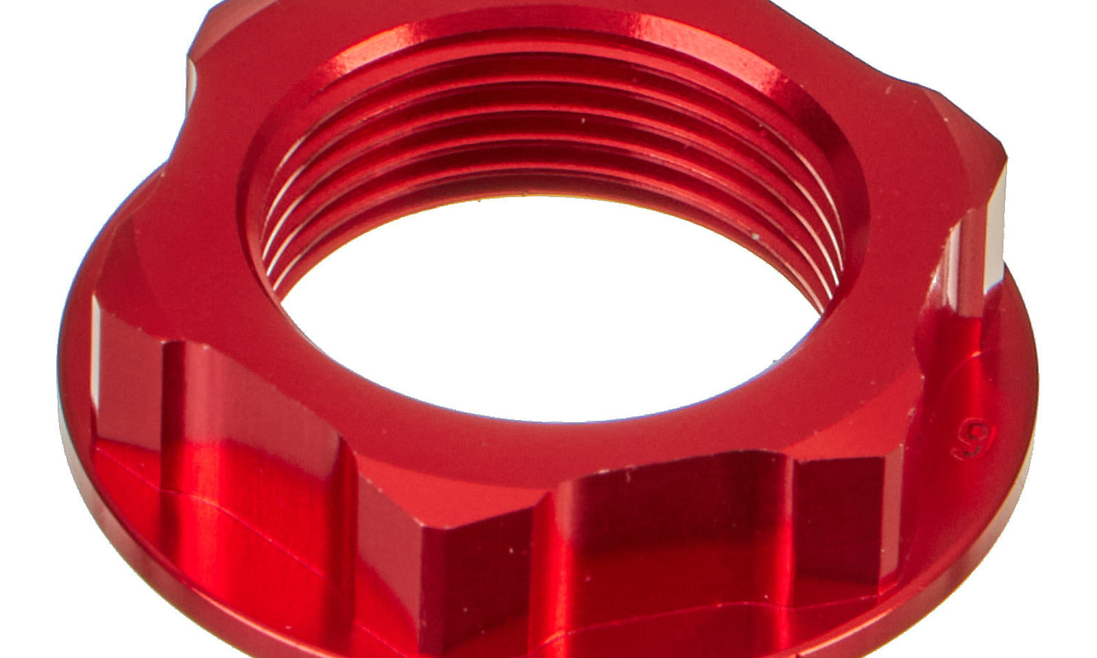 Zeta Stem Nut M24x32 P1.5 H10 - Red