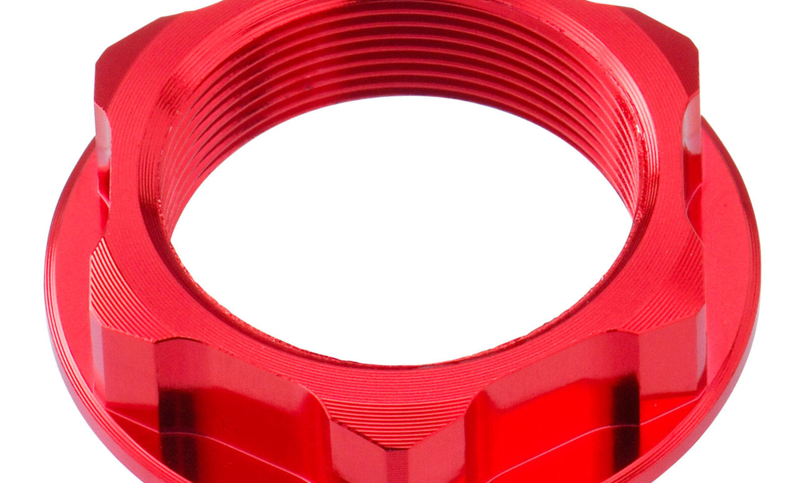 Zeta Stem Nut (M26x32 P1.0 H10) - Red