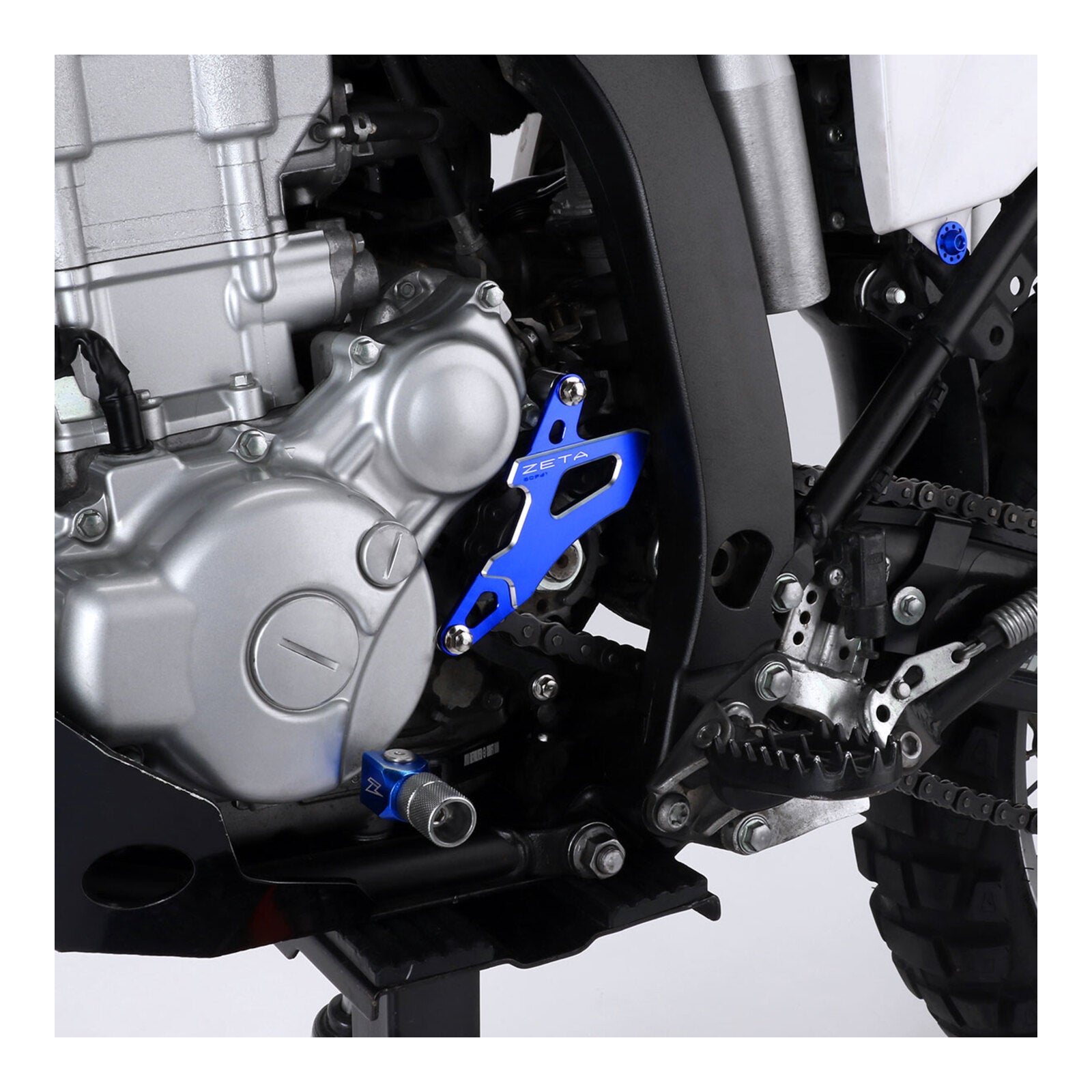 Zeta Drive Cover - Yamaha YZ250F / YZ450F ('14-) - Blue