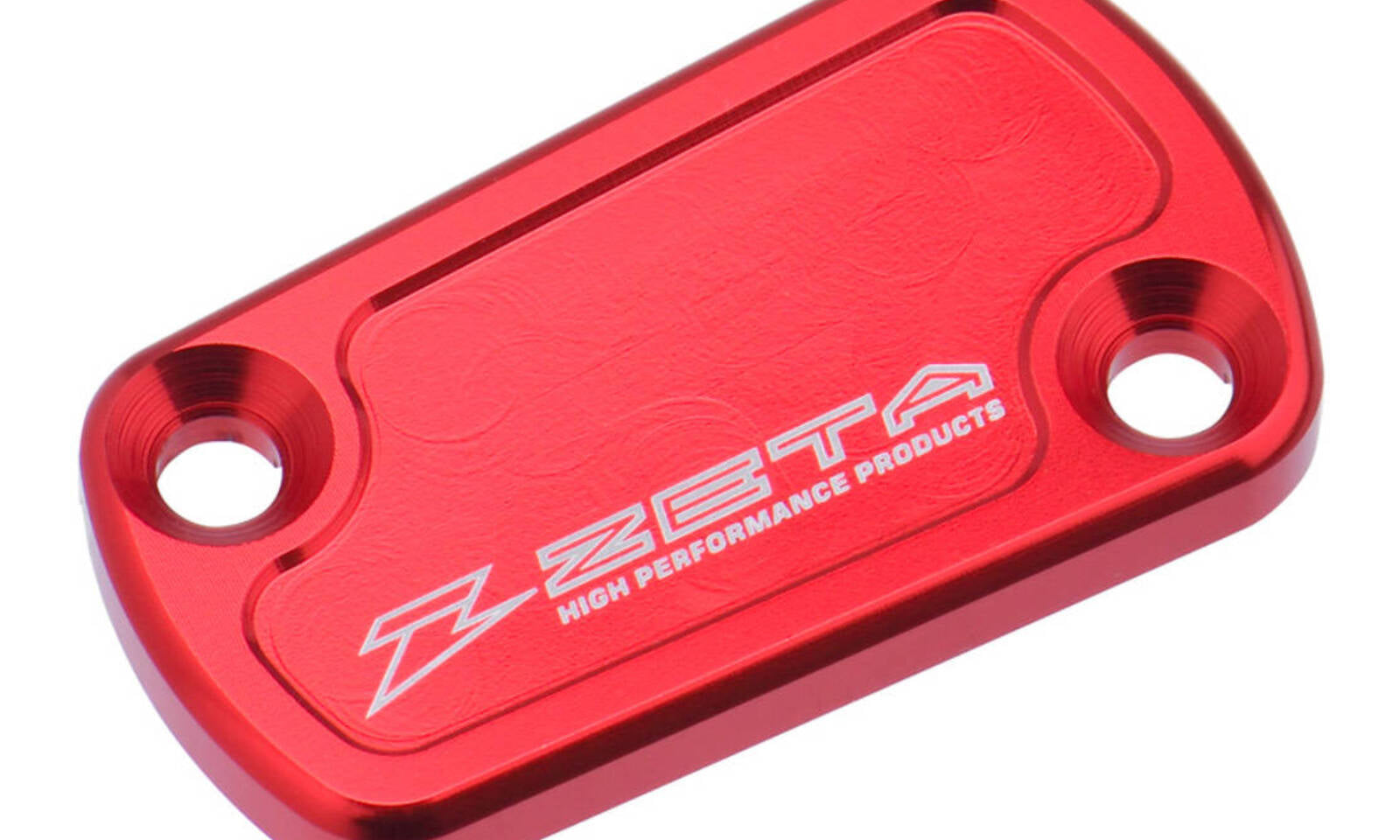 Zeta Clutch Reservoir Cover Honda CRF450R '21-, Kawasaki KX250 '21- Red