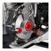 Zeta Engine Plugs - Honda CRF250R ('10–'17), CRF450R/X, CRF150R - Red