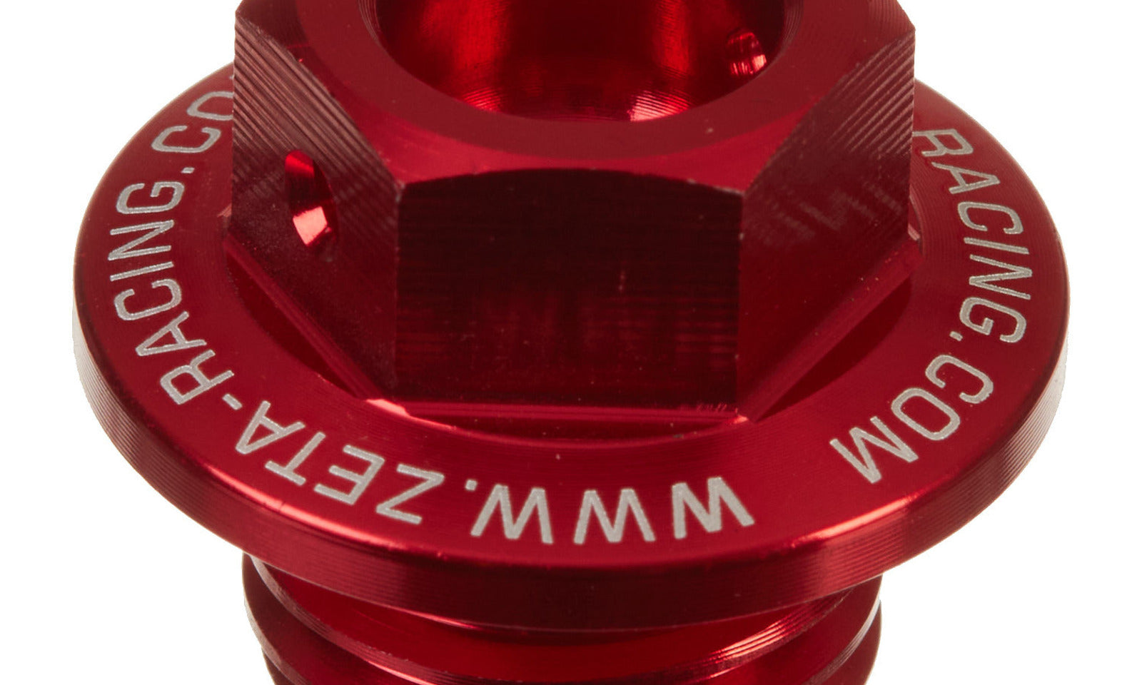 Zeta Oil Filler Plug Honda CRF250R '18- - Red