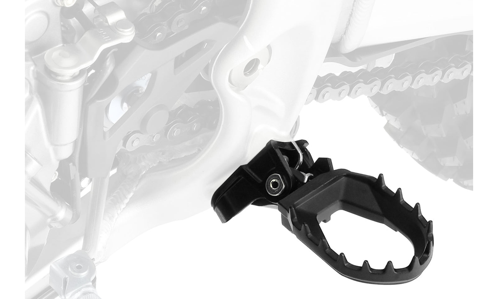 Zeta Max Foot Pegs CRF250R – Black