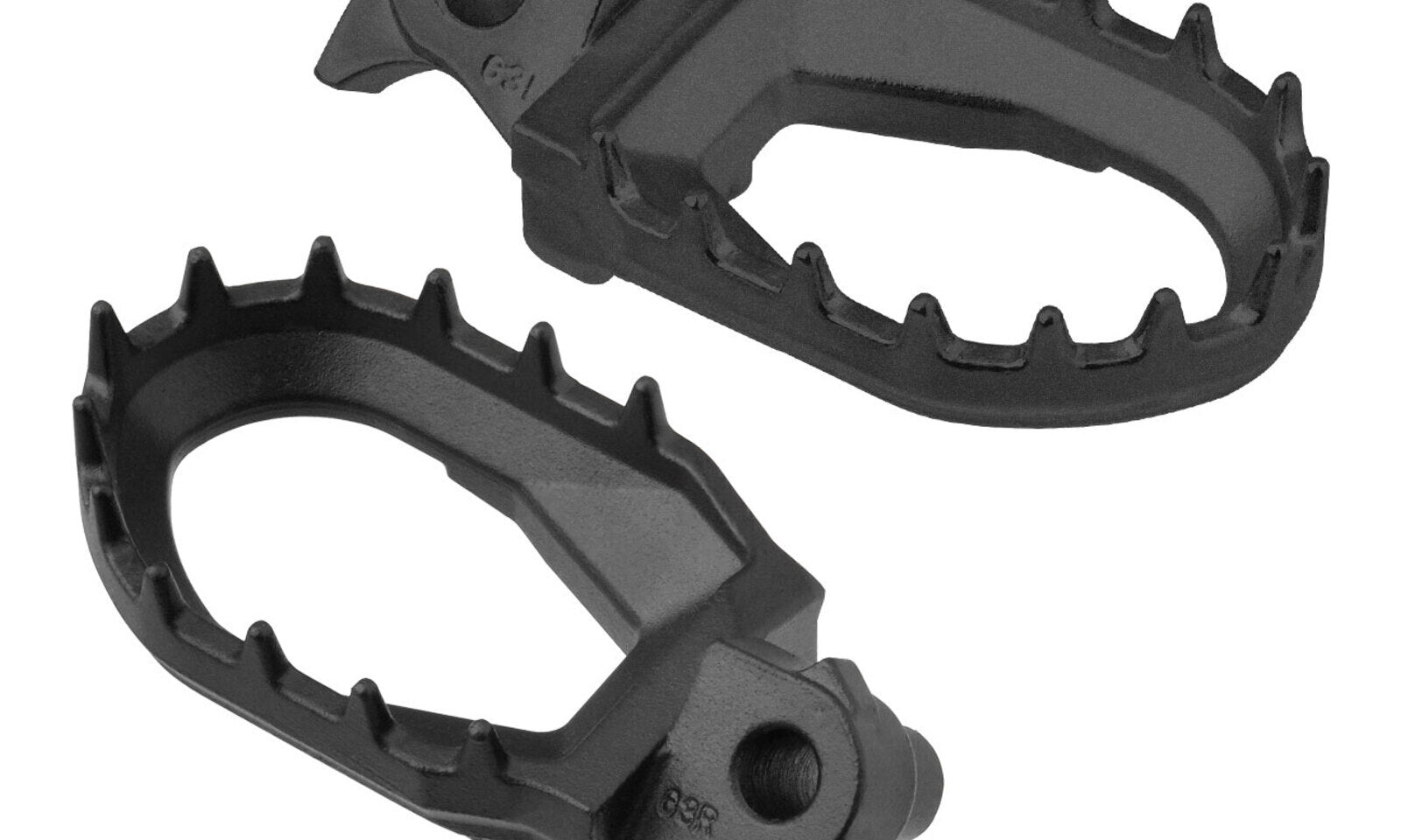 Zeta Max Foot Pegs 2-Stroke Yamaha YZ - Black