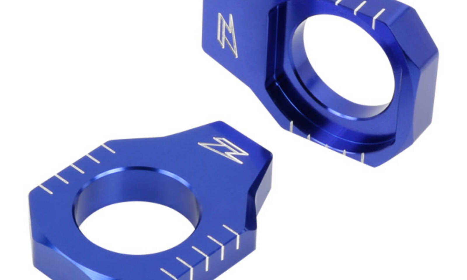 Zeta Rear Axle Block Kawasaki KXF250 '17-,KXF450 '16- Blue