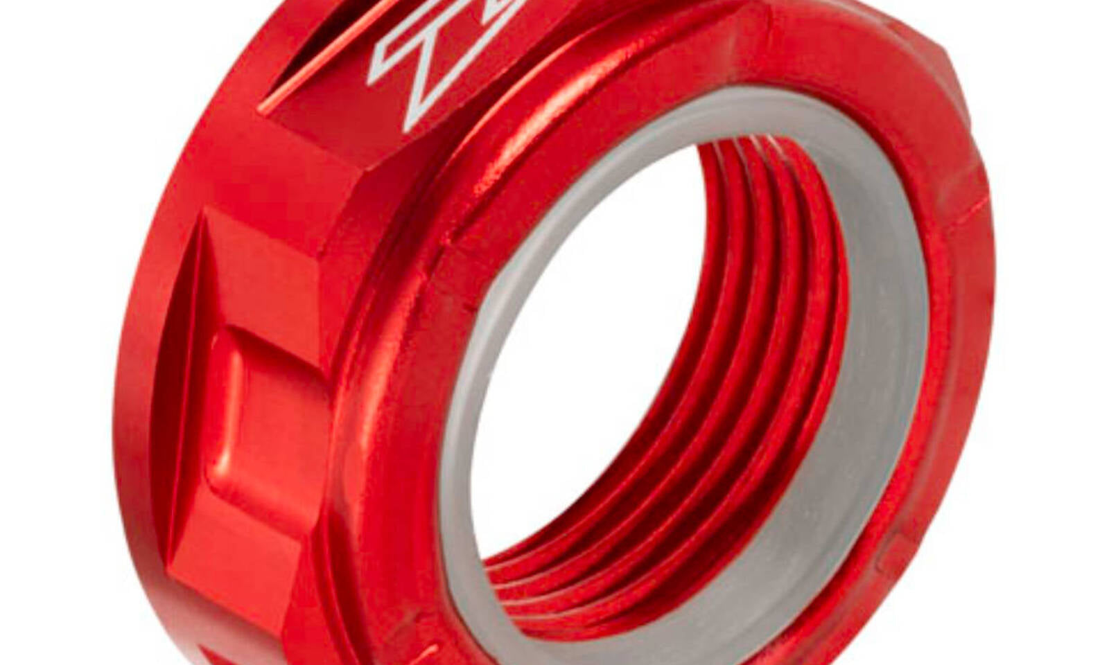 Zeta Axle Nut M22X32-P1.5 H12L - Red