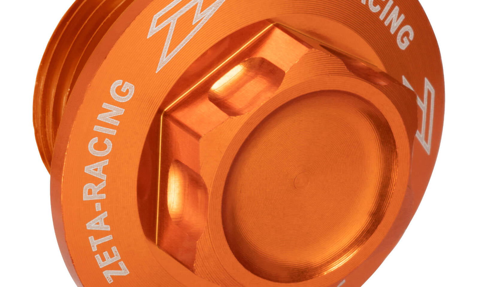 Zeta Axle Stop Bolt M20X19-P1.5 H21 - Orange