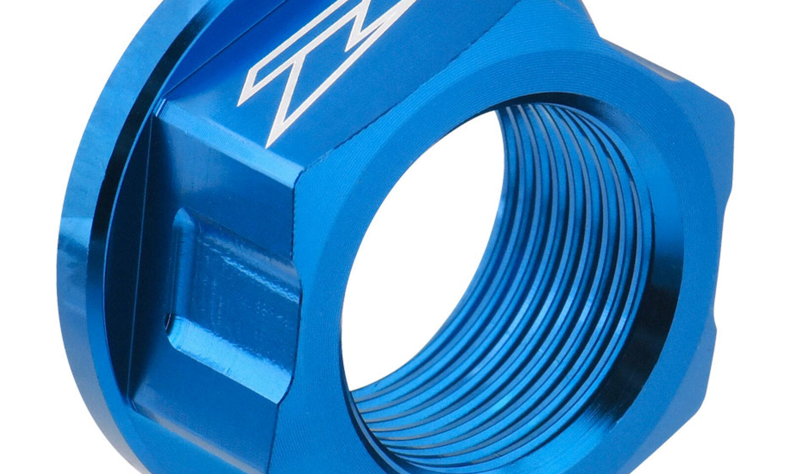 Zeta Axle Nut M22X30-P1.5 H17 - H-Blue