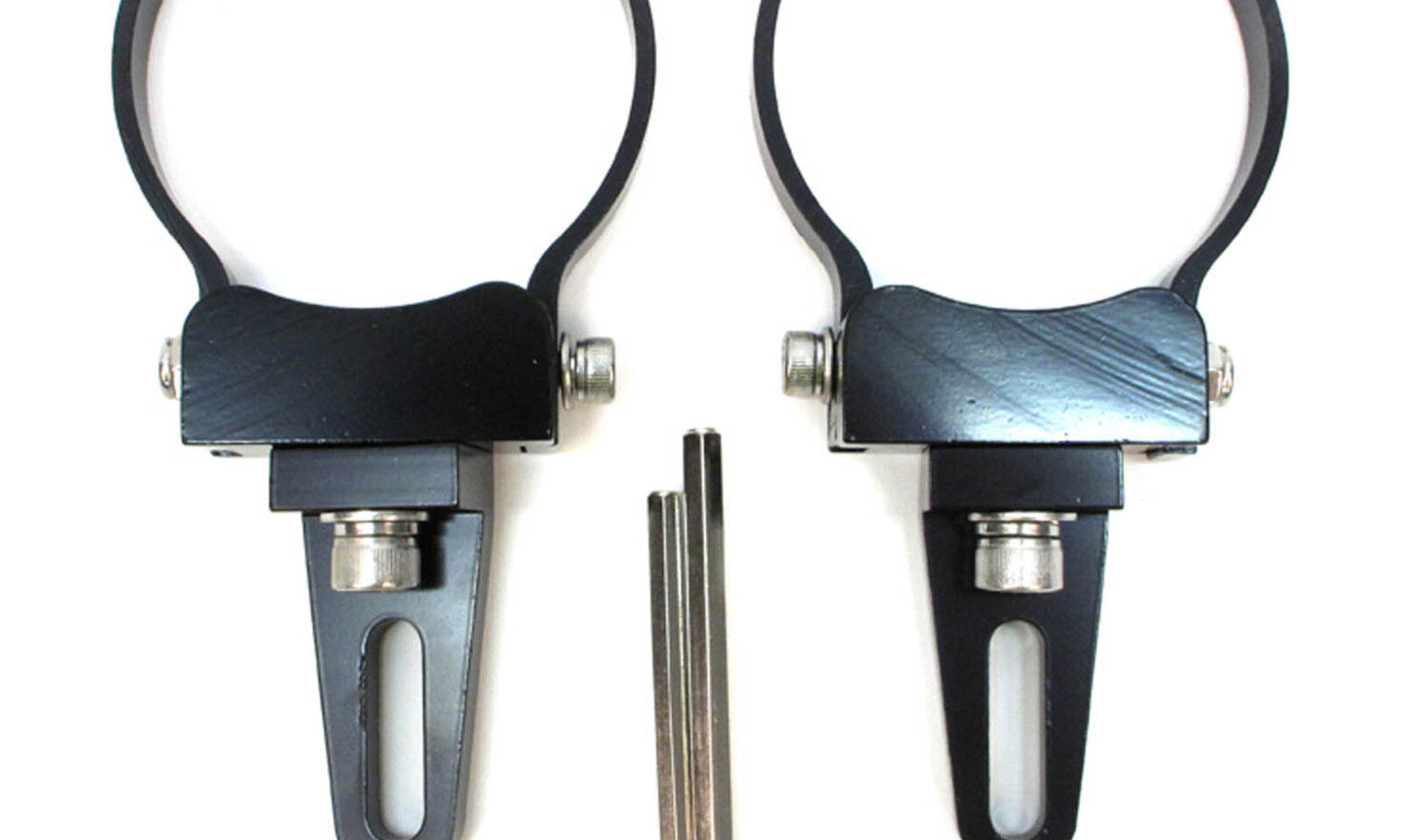 Whites LED Light Bar Tube Mount Brackets 3 Pair (76.2mm)