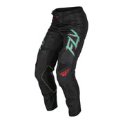 Fly Racing Kinetic Special Edition Rave Pant - Black / Mint / Red