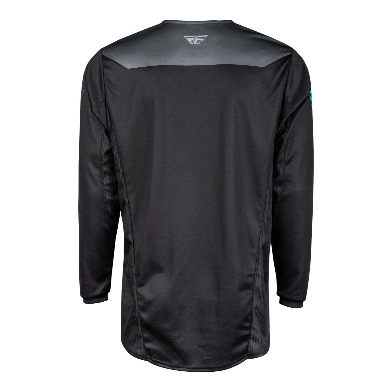 FLY Racing Kinetic Reload Jersey - Charcoal / Black / Blue Iridium