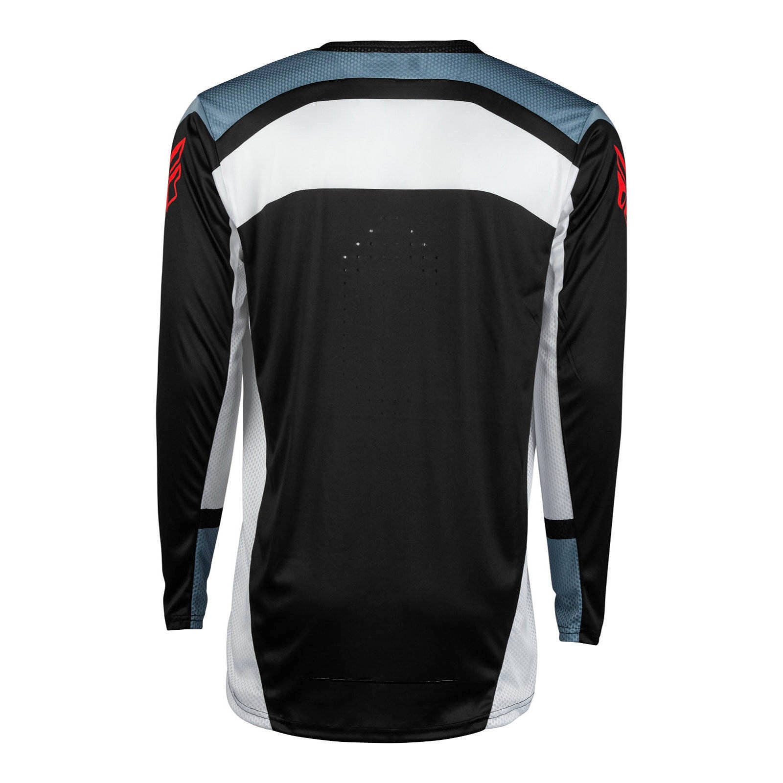 FLY Racing Lite Jersey - Black / White / Denim Grey