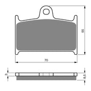GOLDfren Brake Pads - S3 Sintered Sports