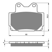 GOLDfren Brake Pads - S3 Sintered Sports