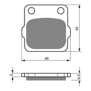 GOLDfren Brake Pads - K5 Off-Road Racing