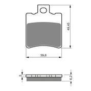 GOLDfren Brake Pads - S3 Sintered Sports